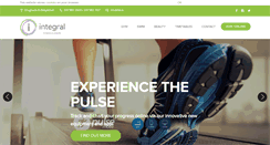 Desktop Screenshot of integralfitnessandleisure.com